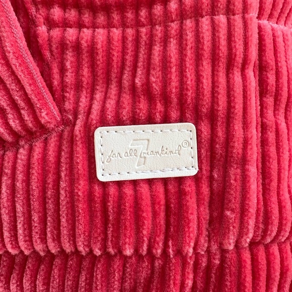 7 For All Mankind Dark Pink Corduroy Baby Jacket - Picture 4 of 5